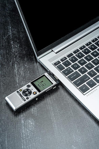 OM SYSTEM 1.61 Inches WS-882 Digital Voice Recorder MP3 Audio 32GB USB 2.0