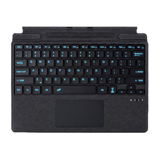 Zoof Surface Pro 11/10/9/8/X Detachable Keyboard; Bluetooth; Ambidextrous; QWERTY Layout; Lightweight; Rechargeable; Black