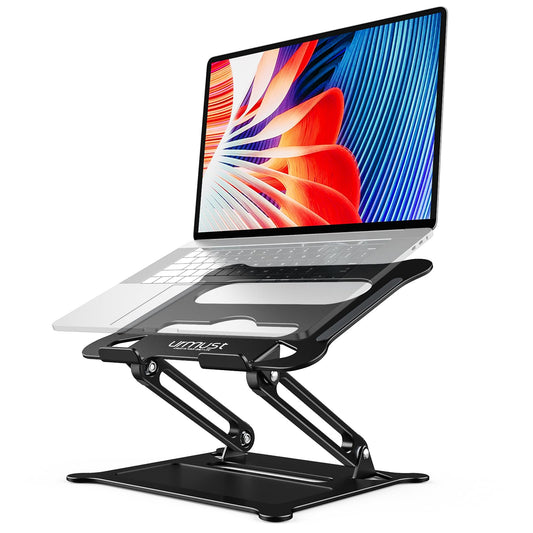 Urmust Tower UMCA2020001 Compatible Laptop Stand Adjustable Ergonomic Black