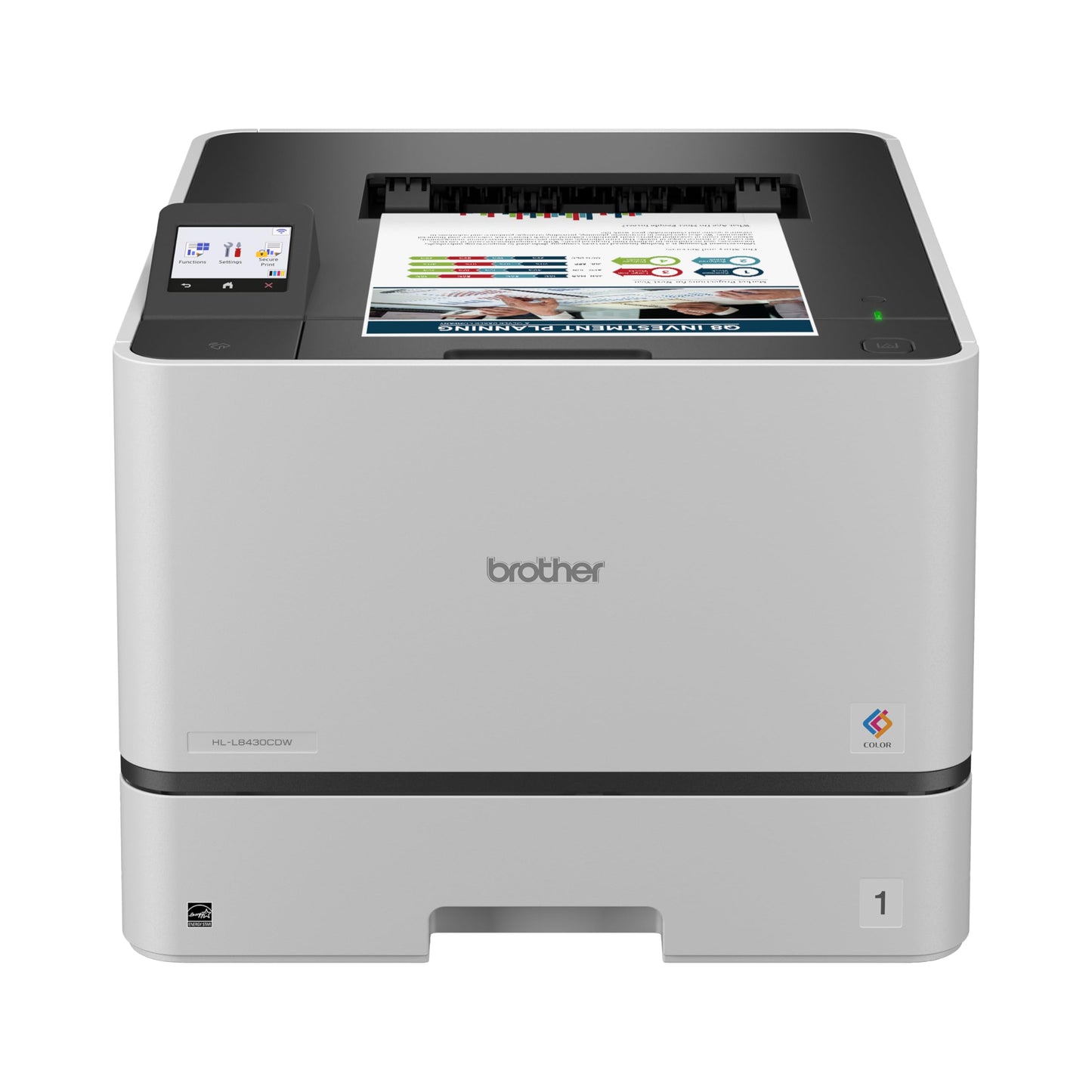 Brother HL-L8430CDW 2400x600 DPI Color Laser Printer