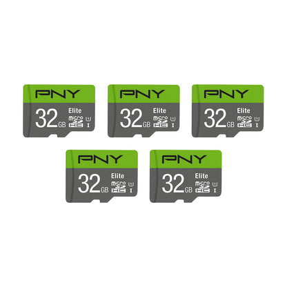 PNY 32GB Elite Class 10 U1 microSDHC Flash Memory Card - 100MB/s Read Speed
