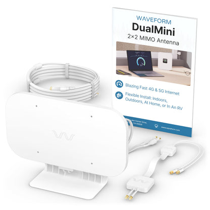 Waveform DMIN-1 Marine Antenna, 4 Channels, 50 Ohms, Silver