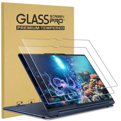 KEANBOLL Tempered Glass Screen Protector for Lenovo Yoga 9i Aura Edition 2-in-1 14" (Model: 14ILL10)