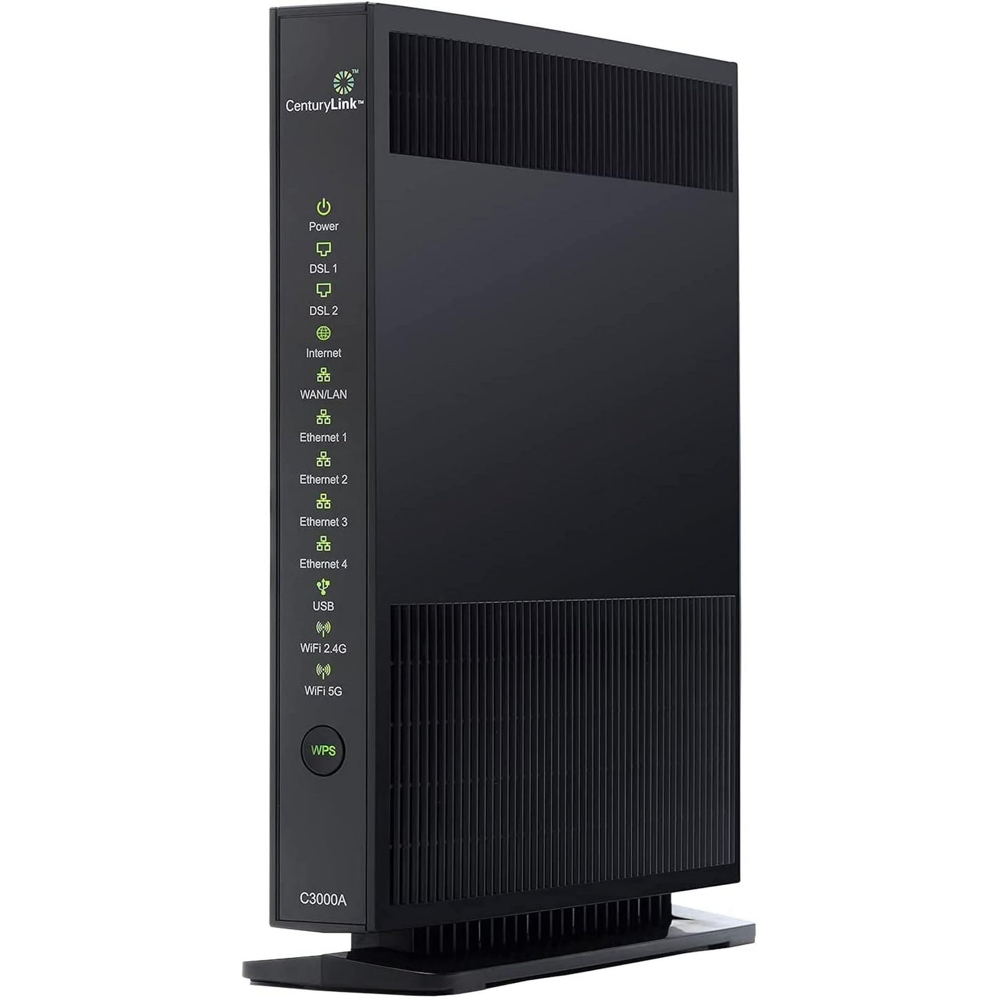 CenturyLink Black C3000A Dual-Band Router 802.11ac 6000Mbps Ethernet LAN