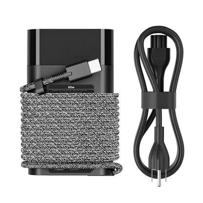 DJW 65W USB Type C Laptop Charger Model SM65CF-02 Input 100-240V Output 20V 3.25A