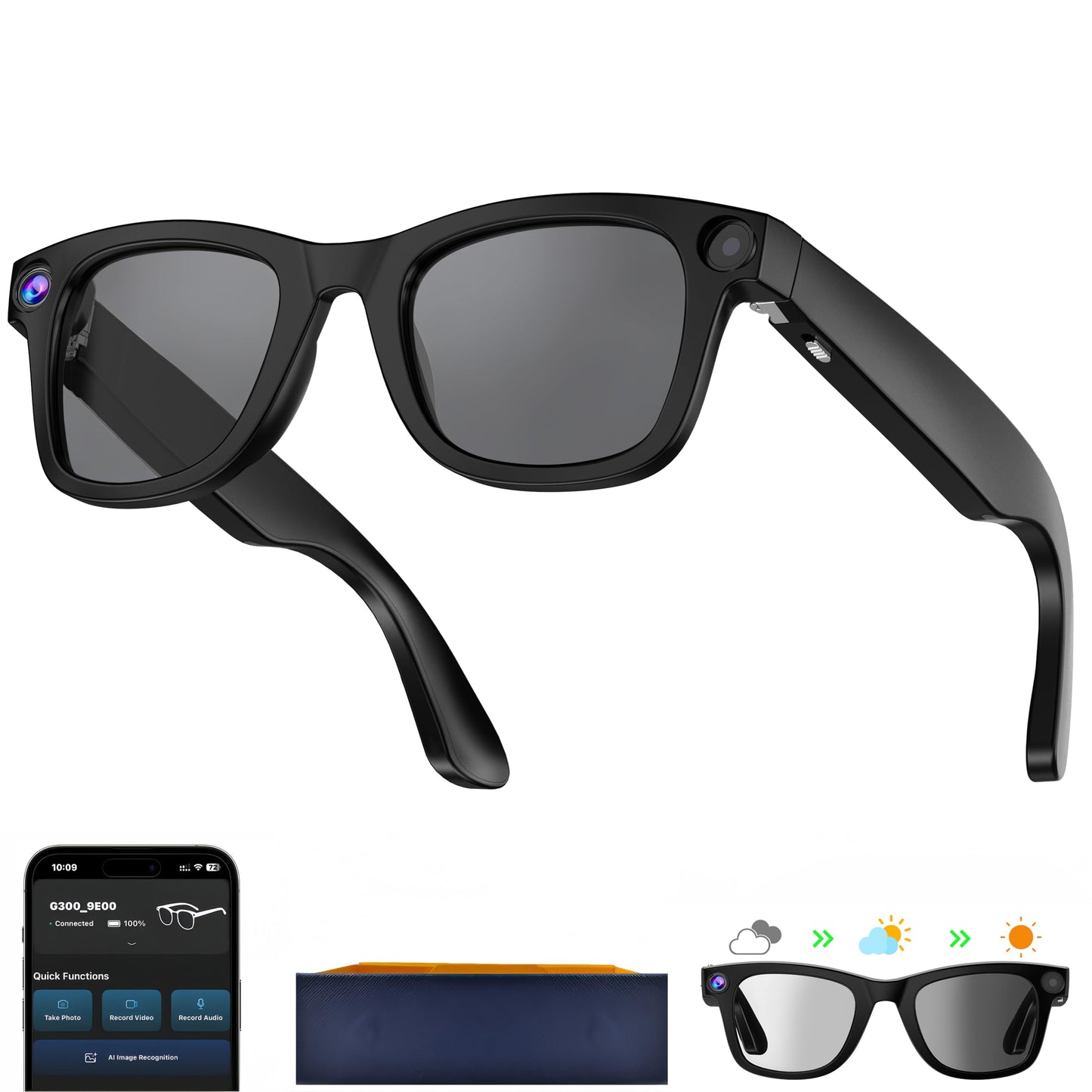 Warchody 1 Count L300 3264 x 2448 No Display Smart Glasses