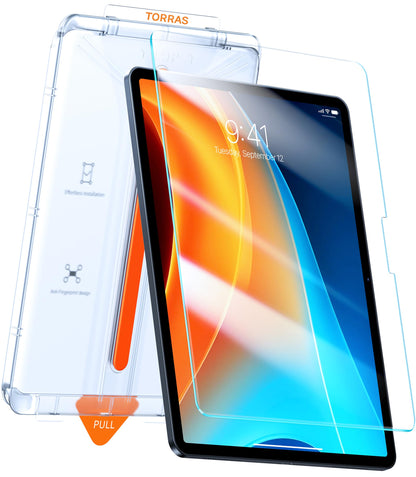 TORRAS 13 Inch iPad Pro Screen Protector M4 2024 & M5 2025, Tempered Glass, 9H Hardness, Smooth Finish, Anti-Scratch