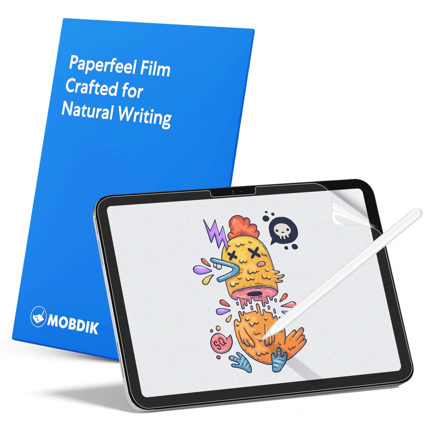 MOBDIK 10.9 inch iPad A16 11/10 Generation Screen Protector Anti-Glare Matte