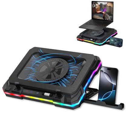 Tilted Nation 15.6" to 19" TNVENTUS Air Laptop Cooling Pad