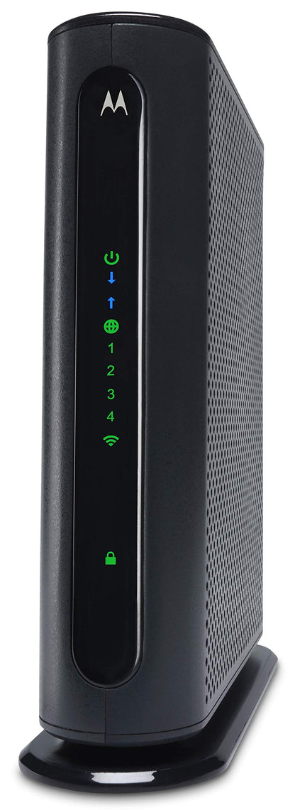 Motorola 2.4GHz FBA_MG7315-10 DOCSIS 3.0 Router with 4 LAN Ports, 343Mbps Speed