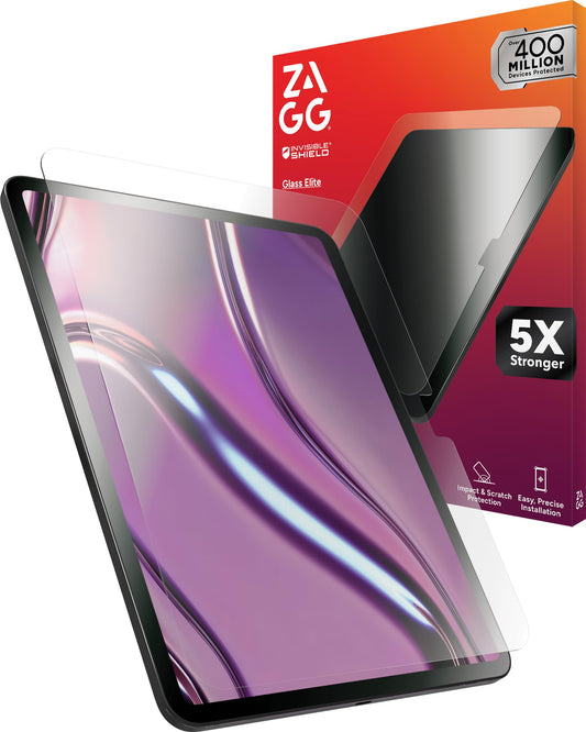 ZAGG 11 Inch 200118468 Clear Glossy Anti-Fingerprint Anti-Bubble Tempered Glass Screen Protector