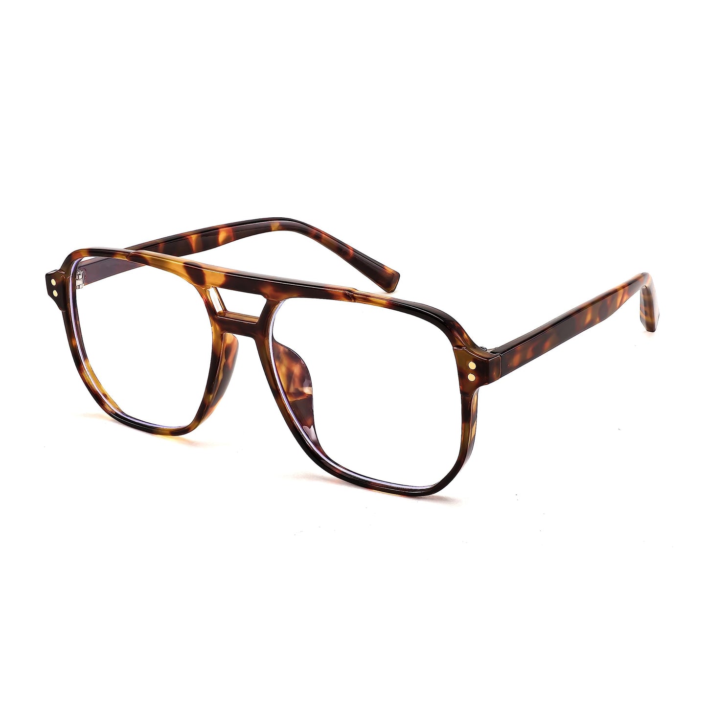 FEISEDY 54MM B2866 Anti-Blue Light Glasses Square Frame