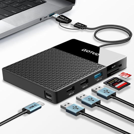 YOTUO 1TB External Hard Drive SY-DSHDD-01 USB 3.0 Multiport Hub
