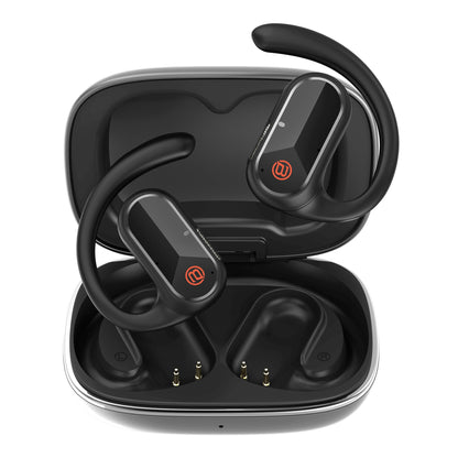 BUGANI B11 Wireless Headphones Bluetooth 5.4 Open Ear Noise Cancelling 50 Hours Playtime Waterproof