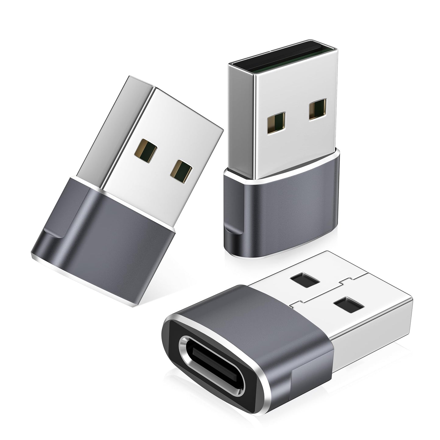 Basesailor USB-C Adapter, USB-A Male to Type-C Female, Model: USB-CF-AM
