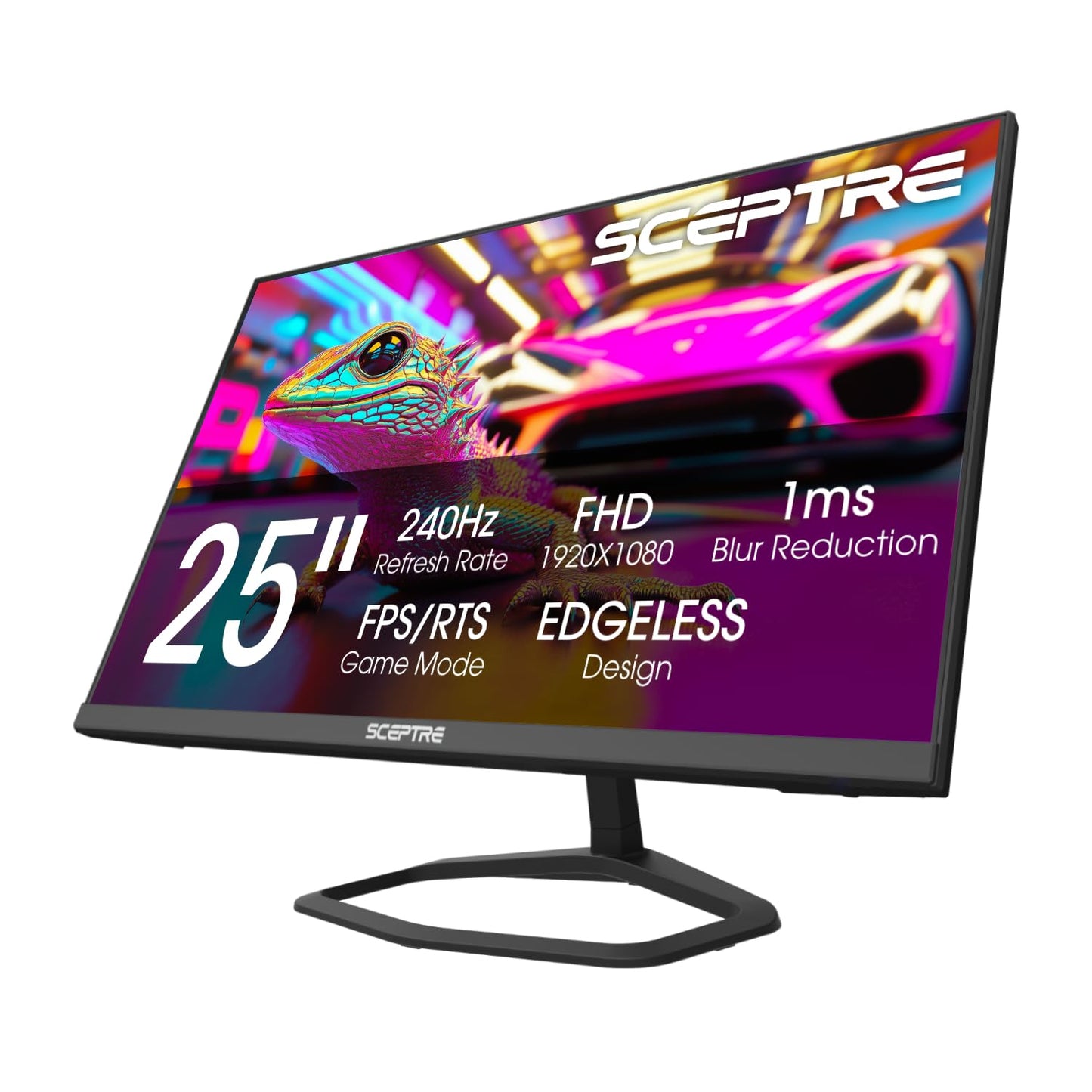 Sceptre 25 Inch E255B-FWD240.A1 FHD 1080p 240Hz LED Monitor