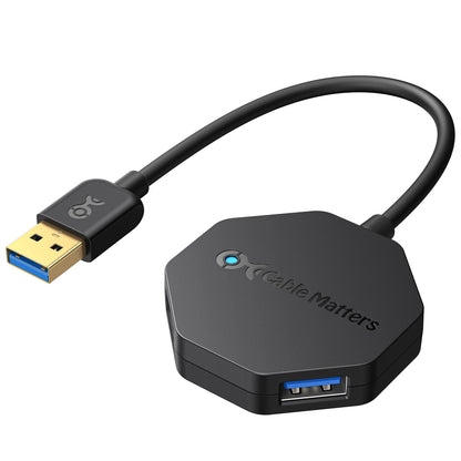 Cable Matters USB 3.0 Hub 4 Ports Model 202045-BLK