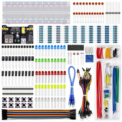 REXQualis 400pcs Electronics Component Fun Kit Model 4328435175