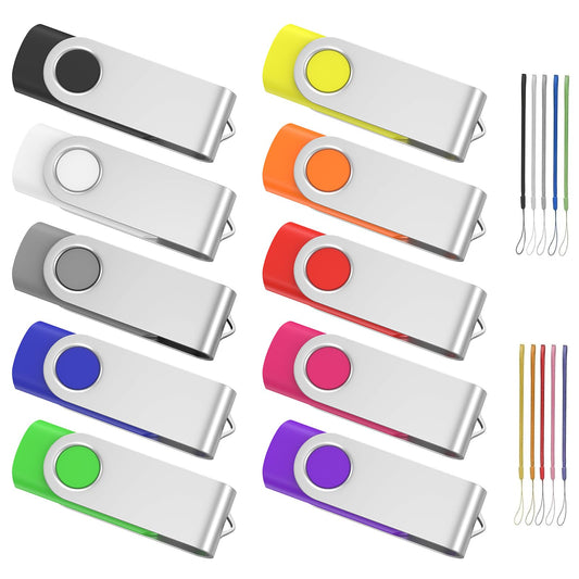 ABLAZE 1GB ZX-10P USB 2.0 Flash Drive 10 Pack
