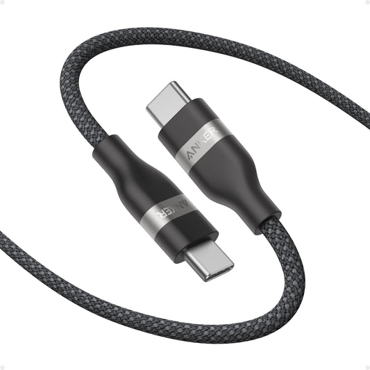 Anker 6 Feet USB Type C Cable A82E2012 Male-to-Male 240W 5 Gbps USB C to USB C