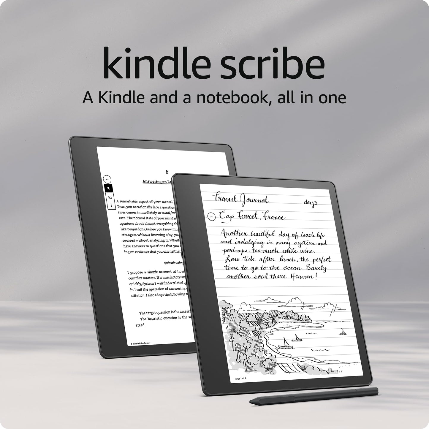Amazon Kindle Scribe 10.2" 300 ppi Display 16 GB E-Reader Notebook Device