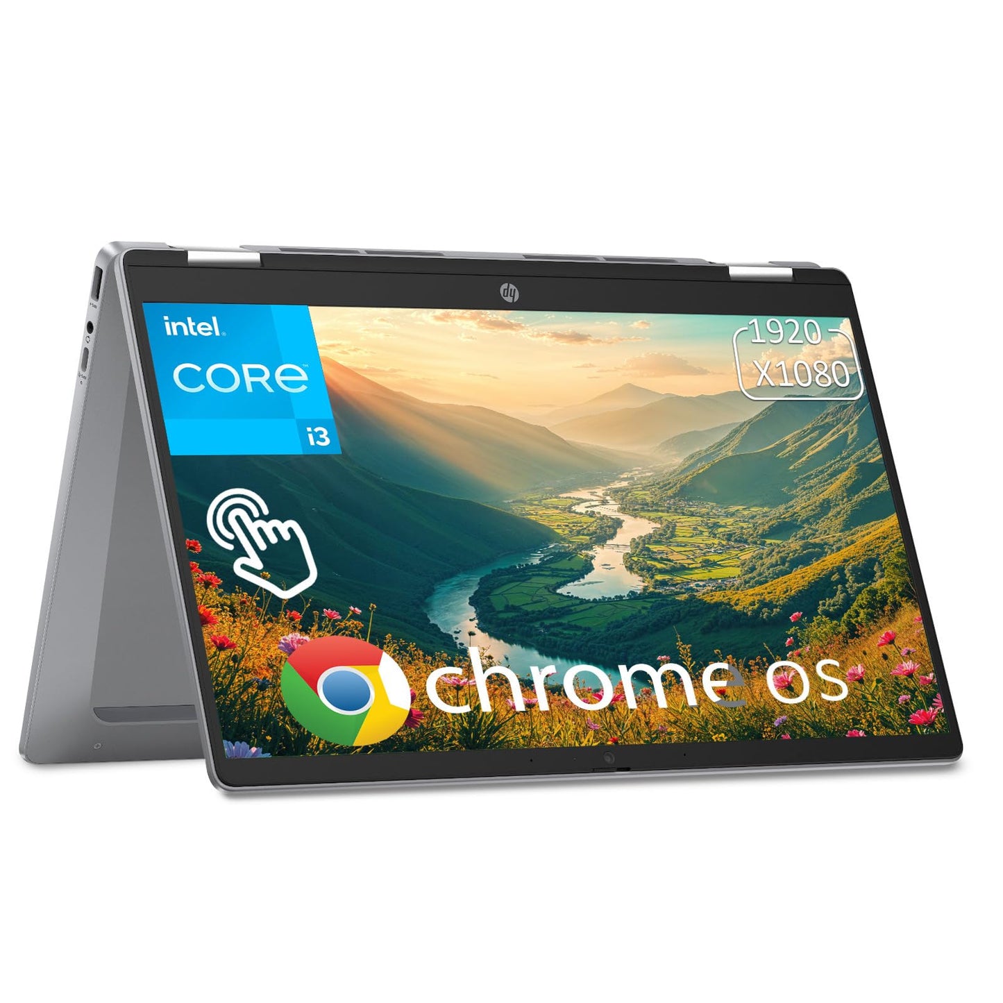 HP 14" HP Chromebook x360 1920x1080 60Hz LED 2-in-1