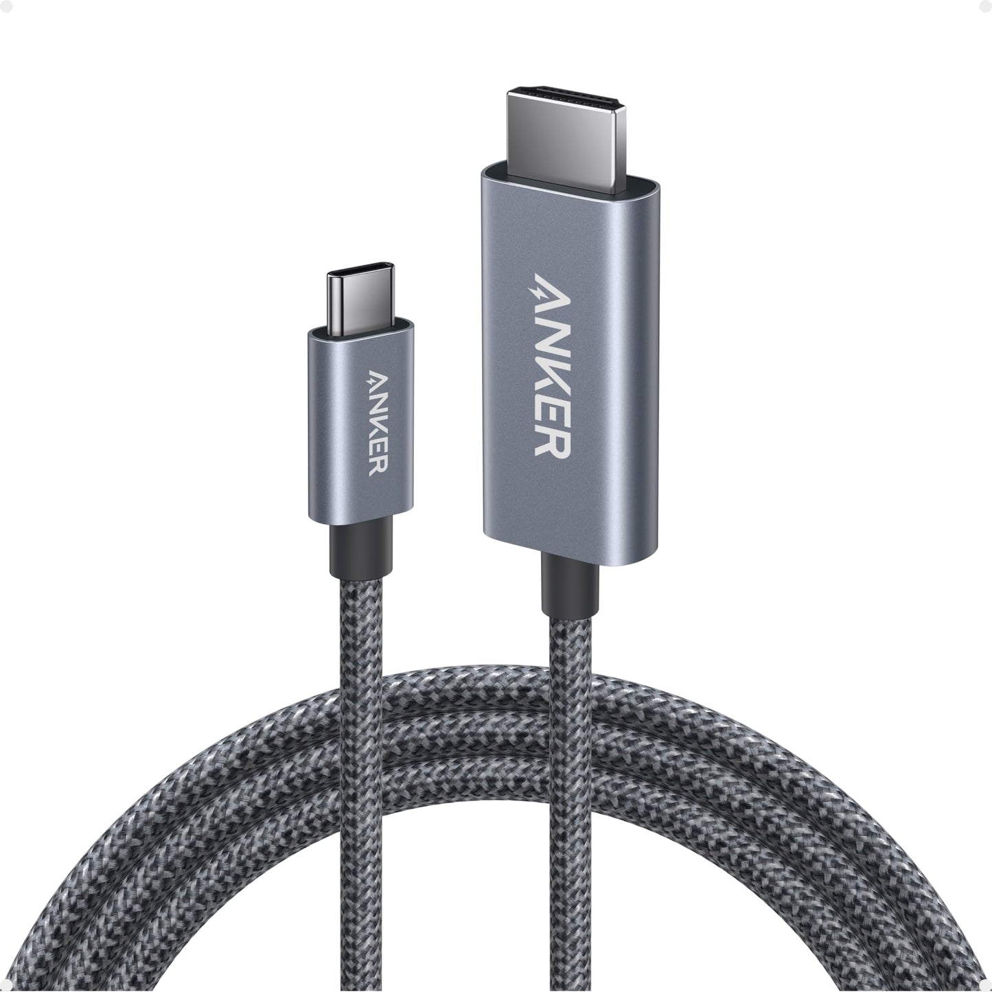 Anker 6 Feet A87E0 4K HDMI USB-C Male-to-Male 60 Hz Cable