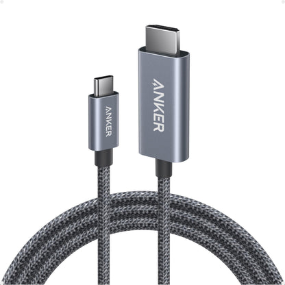 Anker 6 Feet A87E0 4K HDMI USB-C Male-to-Male 60 Hz Cable