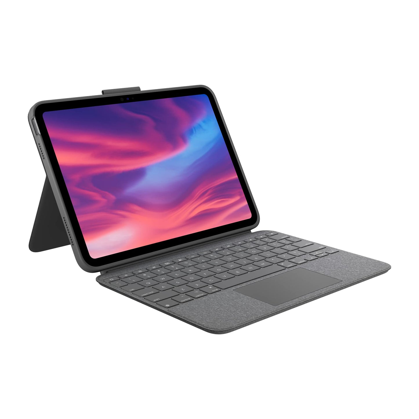 Logitech 10th Generation iPad 920-011433 QWERTY Keyboard Case with USB-C Connectivity and Backlit Features