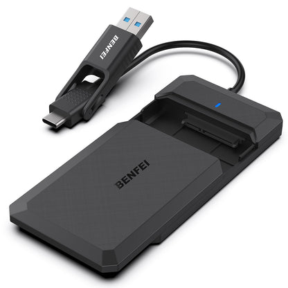 BENFEI 2.5 Inch SATA External Hard Drive Enclosure USB 3.2 Gen 1