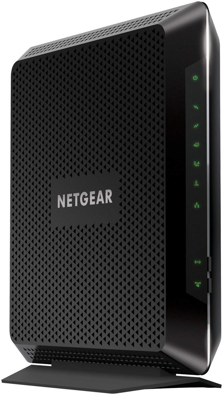NETGEAR AC1900 C7000 Dual-Band Modem Router 1900Mbps 3 Antennas Wireless