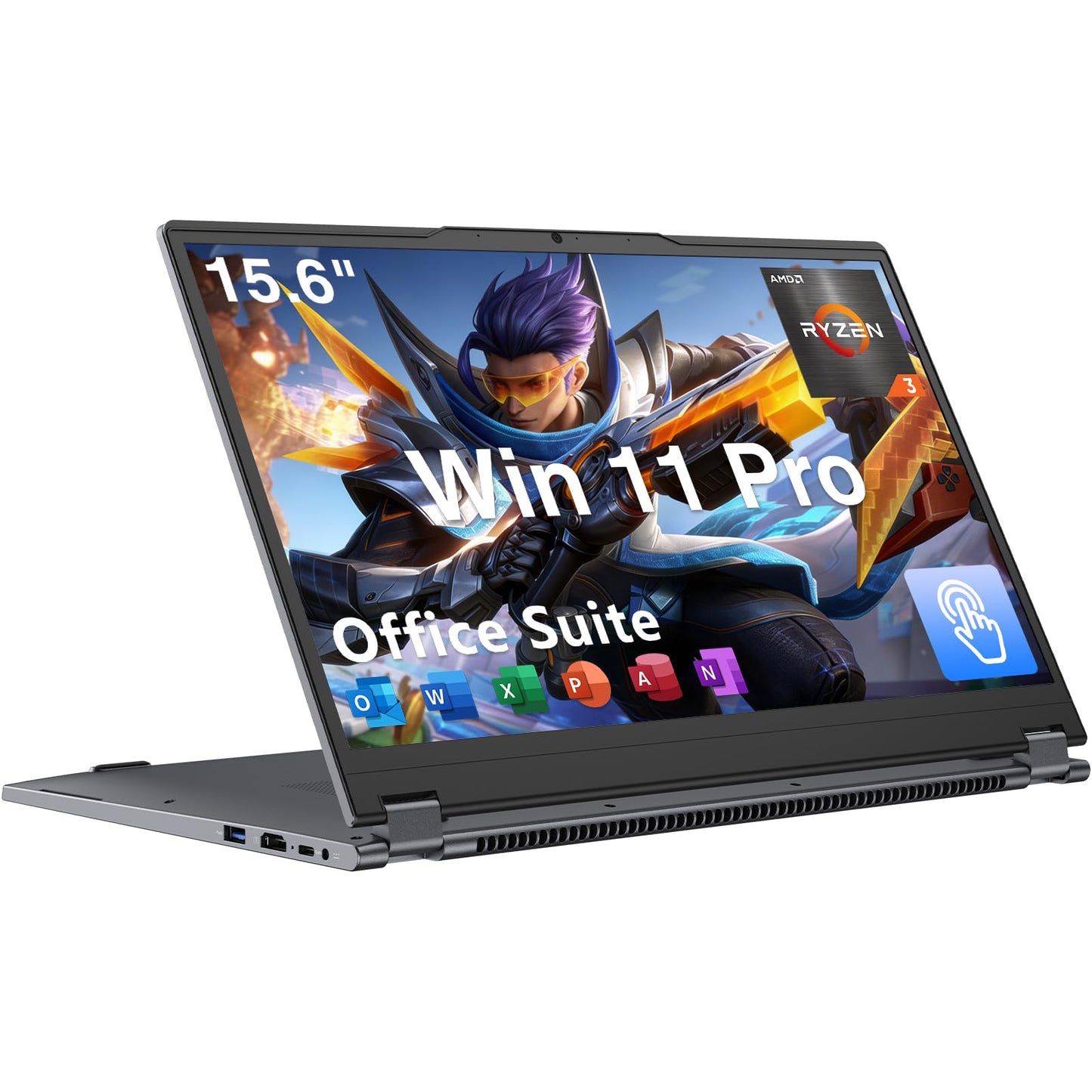 EYY 15.6" Yoga 3200U 1920x1080 2 in 1 Laptop
