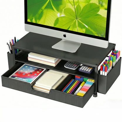 ECOLOVI 2-Tier Monitor Stand EC-MS1 Ergonomic Black