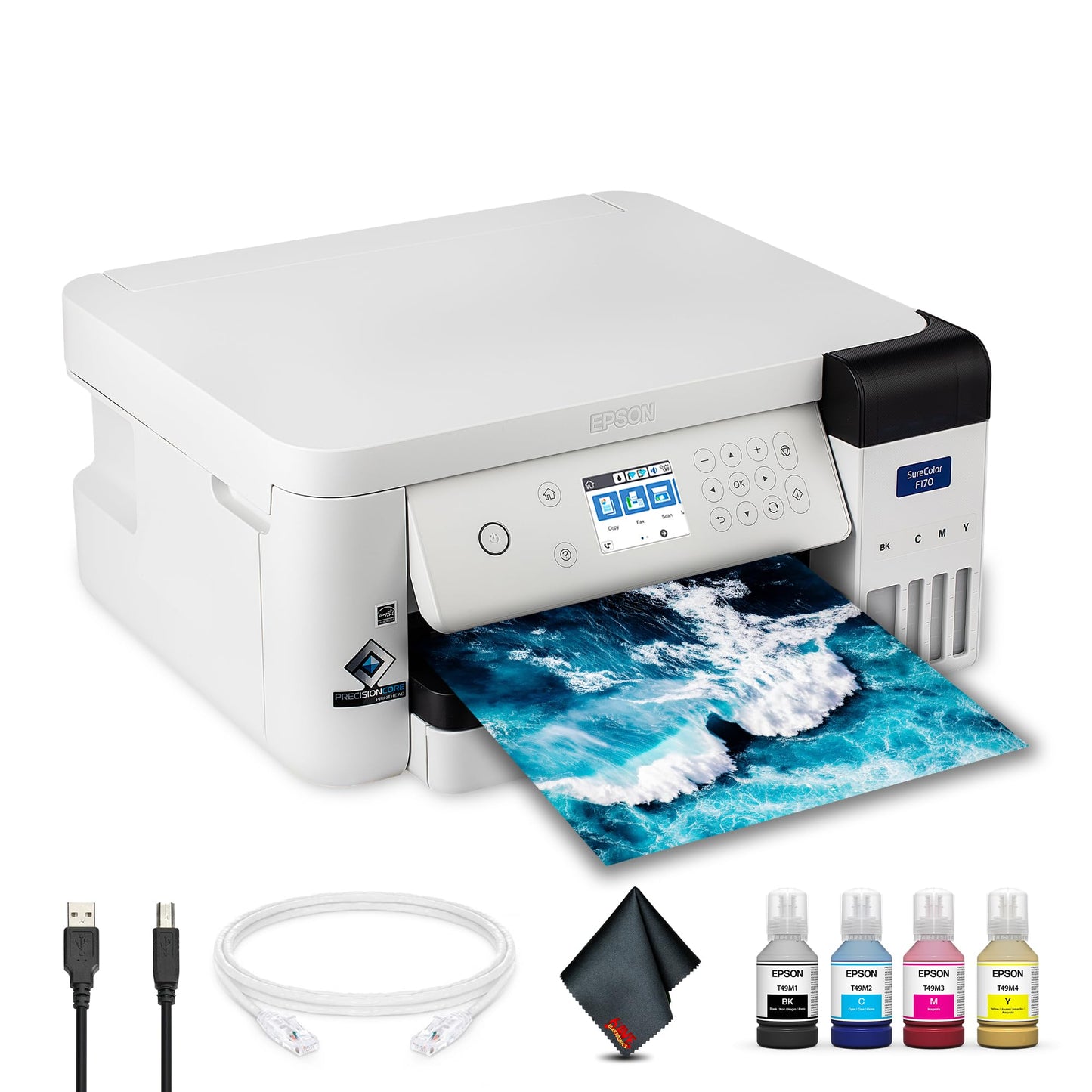 EPSON 13.7x14.8x7.4 inches C11CJ80201 Dye-Sublimation Printer