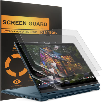 KEANBOLL 3-Pack 14" Anti Glare Screen Protector for Lenovo Yoga 7/7i, Model Numbers 14IML9/14AHP9/14ARP8/14IRL8