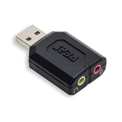 Syba 3-Port USB Type A External Stereo Audio Adapter SD-CM-UAUD