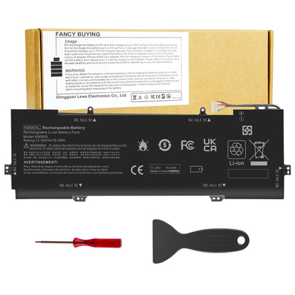 Fancy Buying Lithium Polymer Battery KB06XL 11.55V 79.2Wh 6 Cells