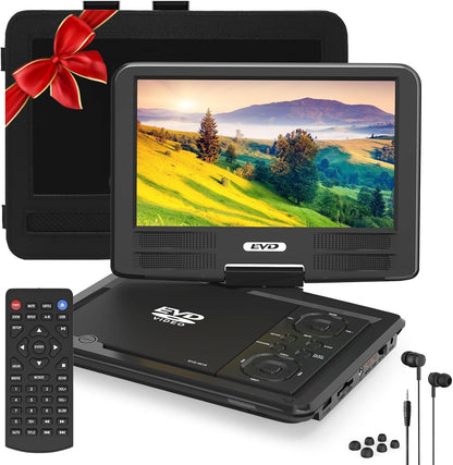 PJGCWB 9.5" Portable DVD Player PD-9018 800x480 LCD USB Car Player