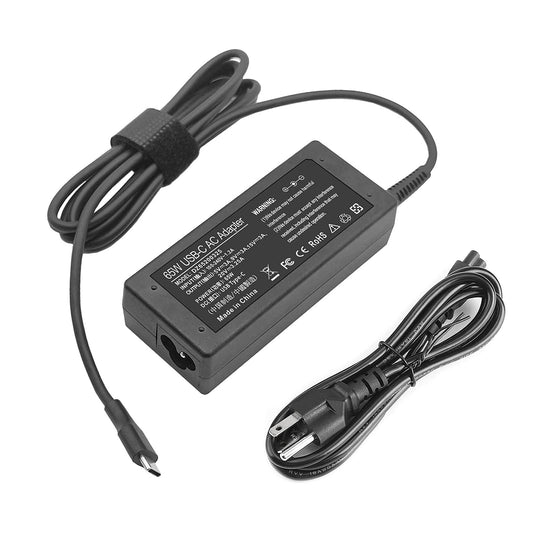 Yodzgaco 65W DZ65200325 USB Type C Laptop Power Adapter