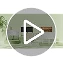 WOHOMO Small Folding Desk ASCOLI-OAK-DH-WOM Computer Desk Light Oak Engineered Wood Space Saving
