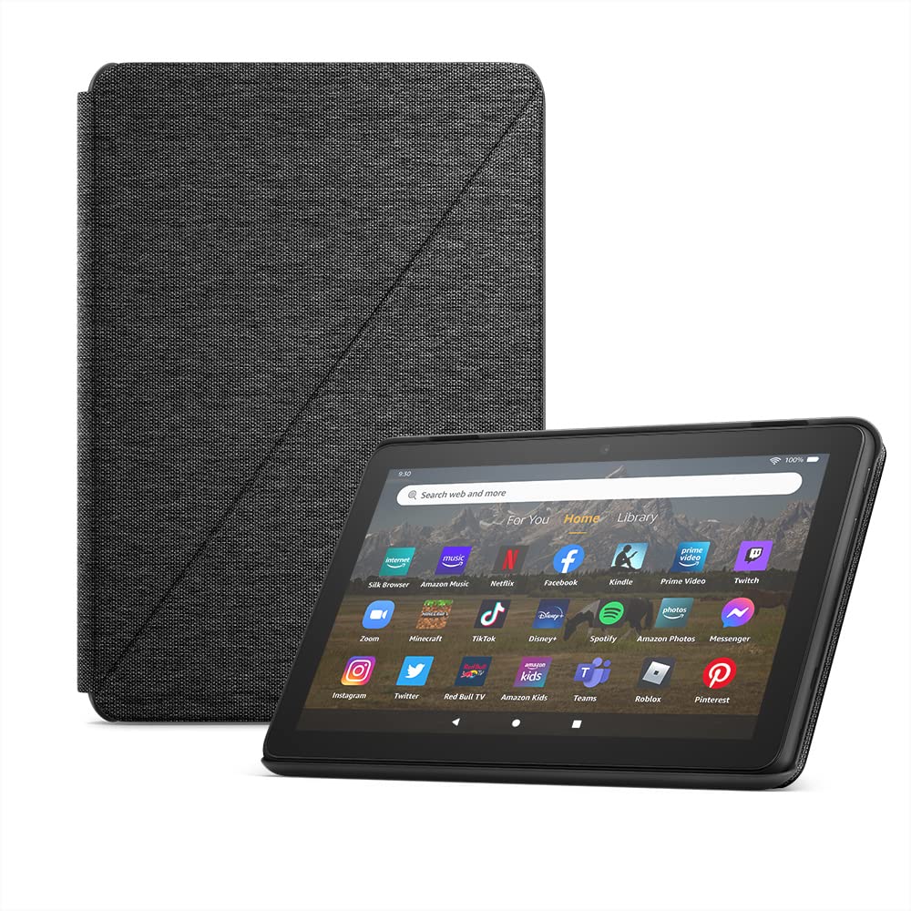 Amazon Fire HD 8 Tablet Cover (Model 53-036072) - 8.58 x 8.03 x 0.59 in