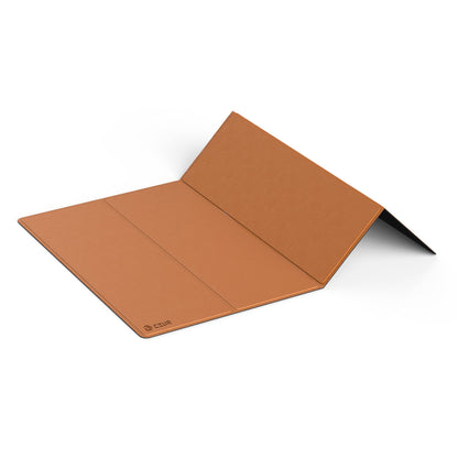 CZUR 15.5" x 5.1" Fancy Pad - Black and Brown Dual-Side Visualizing Pad for Document Cameras