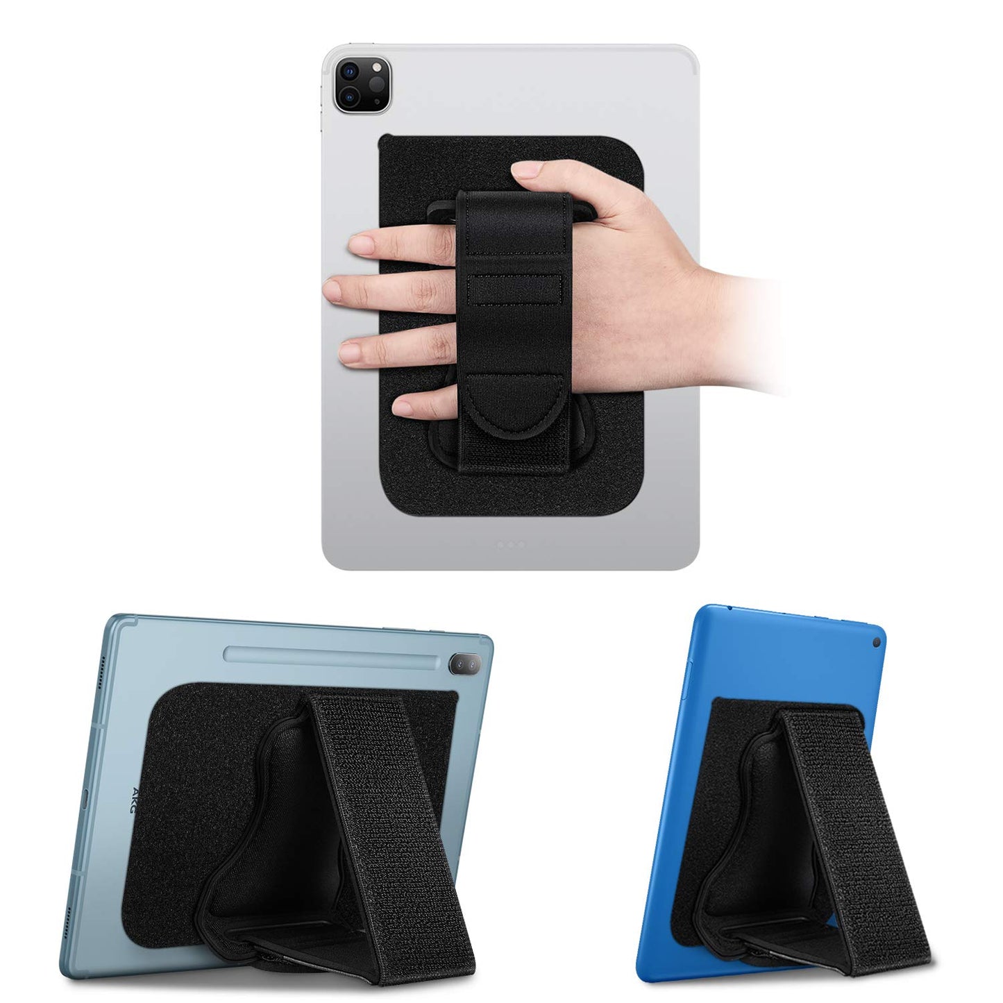 Fintie 7-11" AOT0030US Detachable Padded Tablet Hand Strap Black