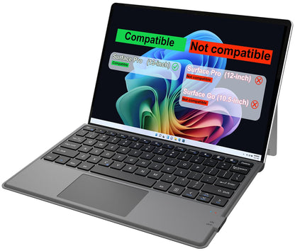 Arteck Surface Pro 13-inch Keyboard SP-Compatible Bluetooth Mechanical QWERTY Black