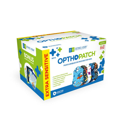OPTHOPATCH 83mm X 57mm SB-100-2 Patch 100 Count
