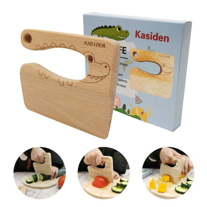 Kasiden 4.3 Inches cf 001 Plain Wooden Knife