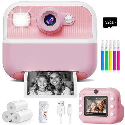 DUDUDRAGON Compact M8 Instant Camera 48MP 1080p CMOS Camera