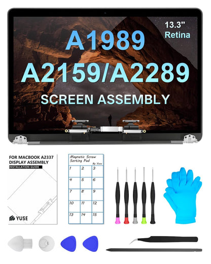 Dilcmtif 13.3 Inch A1989 2560x1600 LCD Display Assembly