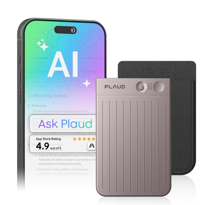 Plaud 0.12" NB-100 64GB AI Voice Recorder