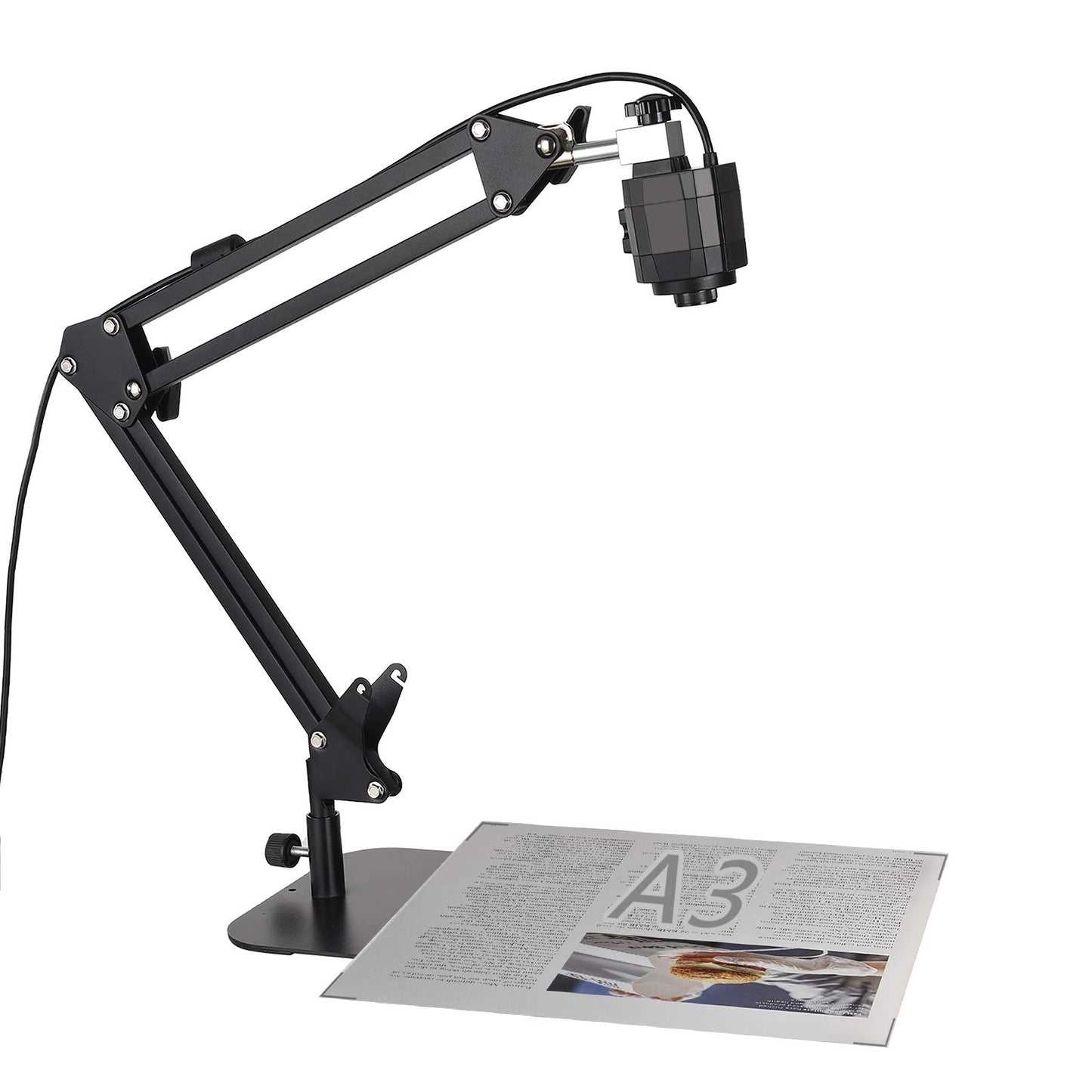 THUSTAND Document Camera XZC200 1080p USB 2.0 Adjustable Compact Overhead
